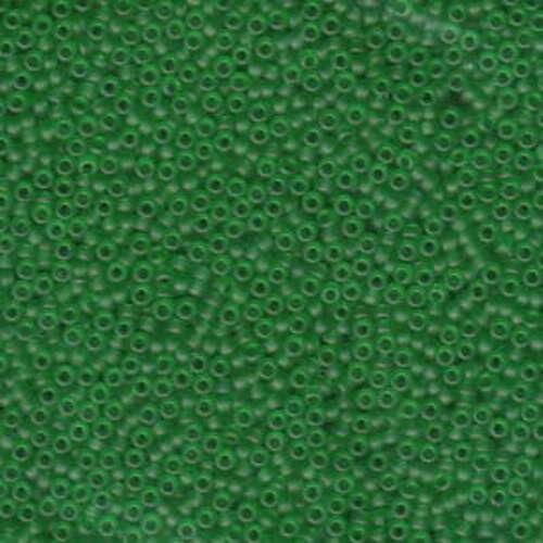 Miyuki 15/0 Rocaille Bead - 15-9146F - Matte Transparent Green