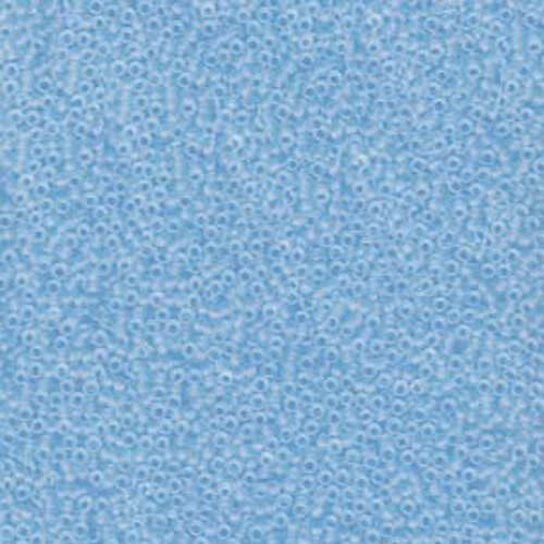 Miyuki 15/0 Rocaille Bead - 15-9148F - Matte Transparent Light Blue