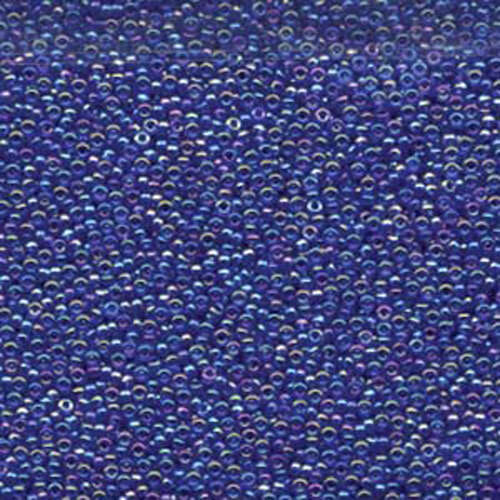 Miyuki 15/0 Rocaille Bead - 15-9177 - Transparent Cobalt AB