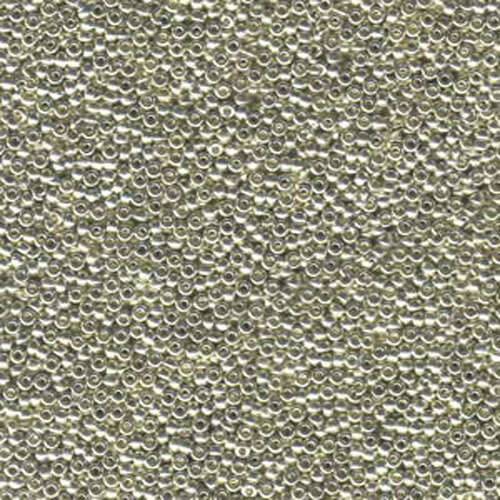 Miyuki 15/0 Rocaille Bead - 15-9181 - Galvanized Silvers