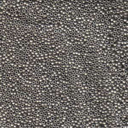 Miyuki 15/0 Rocaille Bead - 15-9190F - Matte Metallic Steel