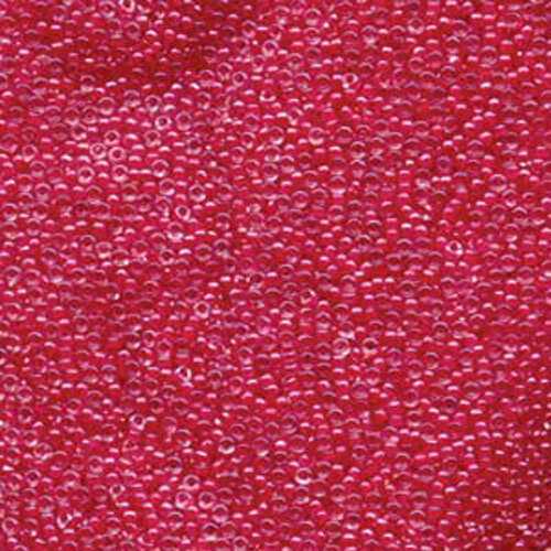 Miyuki 15/0 Rocaille Bead - 15-9208 - Carnation Pink Lined Crystal