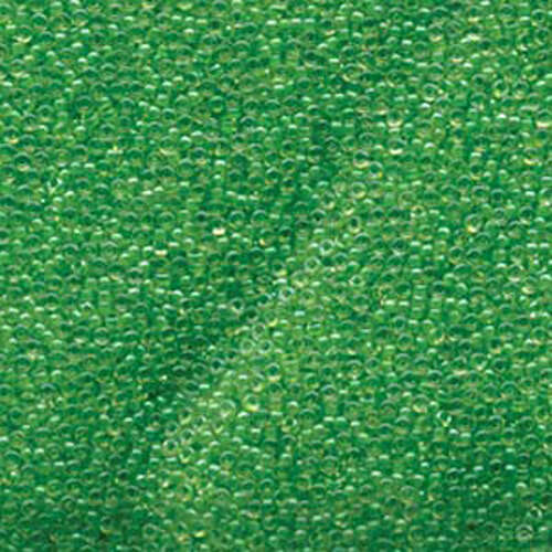 Miyuki 15/0 Rocaille Bead - 15-9228 - Green Lined Crystal