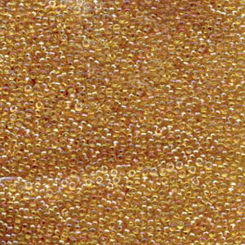 Miyuki 15/0 Rocaille Bead - 15-9251 - Transparent Light Topaz AB