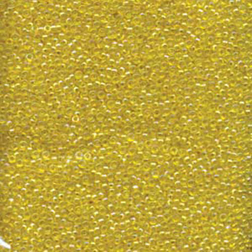 Miyuki 15/0 Rocaille Bead - 15-9252 - Transparent Yellow AB