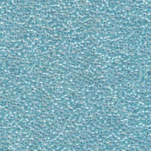 Miyuki 15/0 Rocaille Bead - 15-9278 - Sky Blue Lined Crystal AB