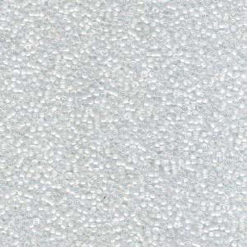 Miyuki 15/0 Rocaille Bead - 15-9284 - White Lined Crystal AB