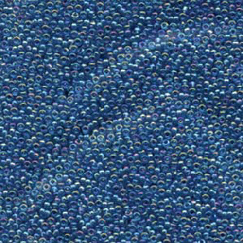 Miyuki 15/0 Rocaille Bead - 15-9291 - Transparent Capri Blue AB