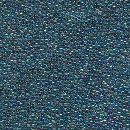 Miyuki 15/0 Rocaille Bead - 15-9339 - Blue Lined Aqua AB