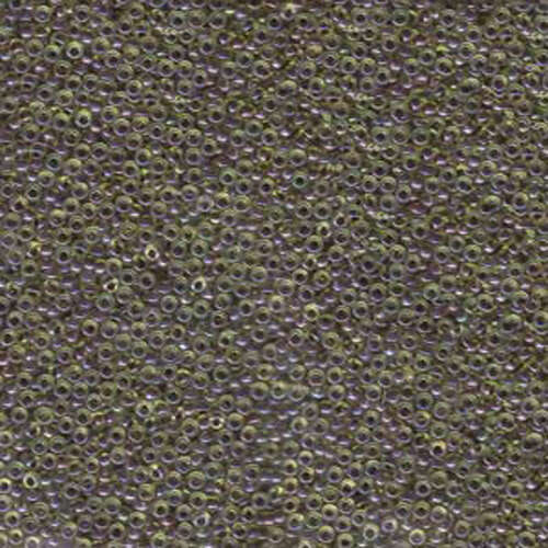 Miyuki 15/0 Rocaille Bead - 15-9348 - Cranberry Lined Topaz AB