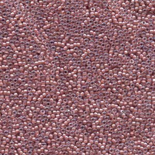 Miyuki 15/0 Rocaille Bead - 15-9364 - Rose Lined Amethyst Luster