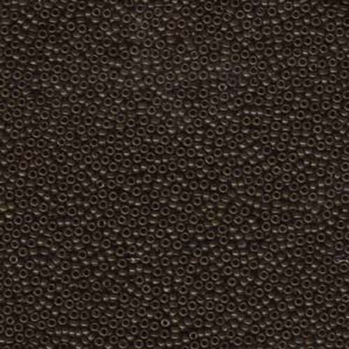 Miyuki 15/0 Rocaille Bead - 15-9409 - Opaque Chocolate