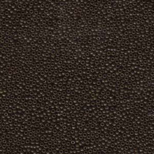 Miyuki 15/0 Rocaille Bead - 15-9409 - Opaque Chocolate