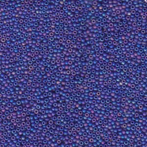 Miyuki 15/0 Rocaille Bead - 15-9414FR - Matte Opaque Cobalt Blue AB