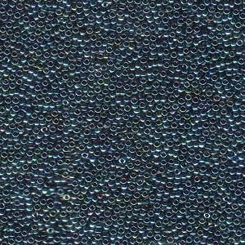 Miyuki 15/0 Rocaille Bead - 15-9456 - Metallic Gunmetal Iris