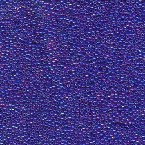 Miyuki 15/0 Rocaille Bead - 15-9484 - Opaque Royal Blue AB