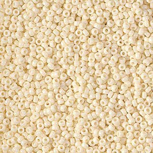 Miyuki 15/0 Rocaille Bead - 15-9491 - Ivory Pearl Ceylon