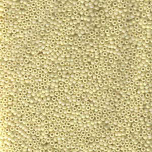 Miyuki 15/0 Rocaille Bead - 15-9492FR - Matte Opaque Cream AB