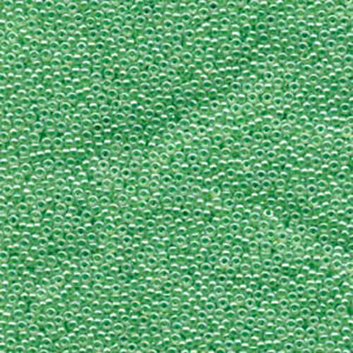 Miyuki 15/0 Rocaille Bead - 15-9520 - Mint Green Ceylon