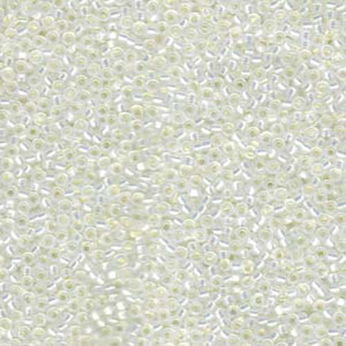 Miyuki 15/0 Rocaille Bead - 15-9551 - Gilt Lined White Opal