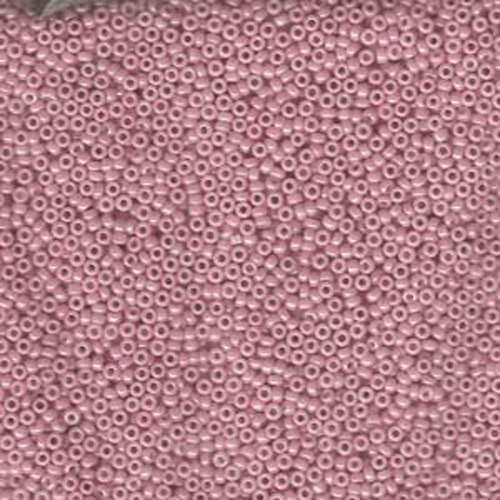 Miyuki 15/0 Rocaille Bead - 15-9599 - Opaque Antique Rose