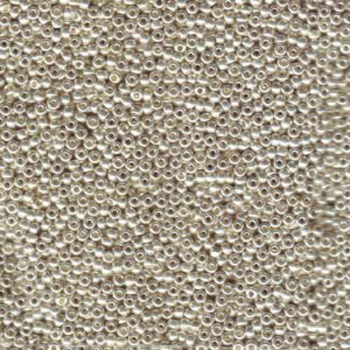 Miyuki 15/0 Rocaille Bead - 15-91051 - Galvanized Silver