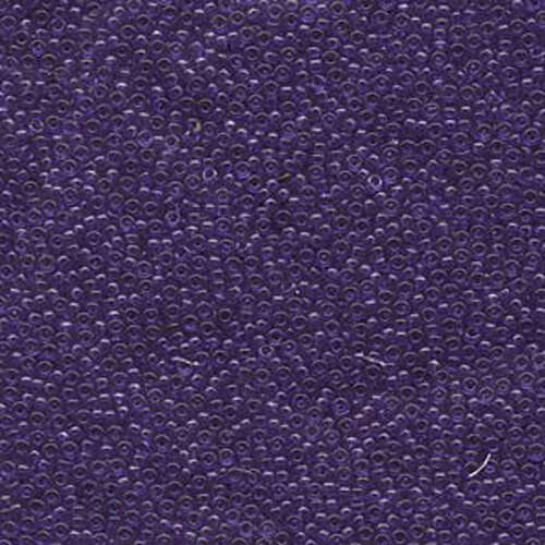 Miyuki 15/0 Rocaille Bead - 15-91314 - Transparent Dyed Red Violet