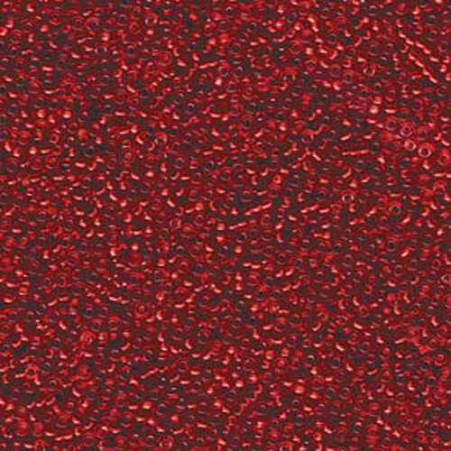 Miyuki 15/0 Rocaille Bead - 15-91419 - Silver Lined Red