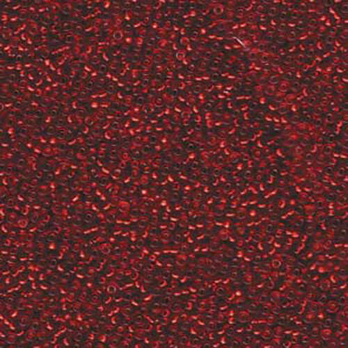 Miyuki 15/0 Rocaille Bead - 15-91420 - Silver Lined Burnt Orange