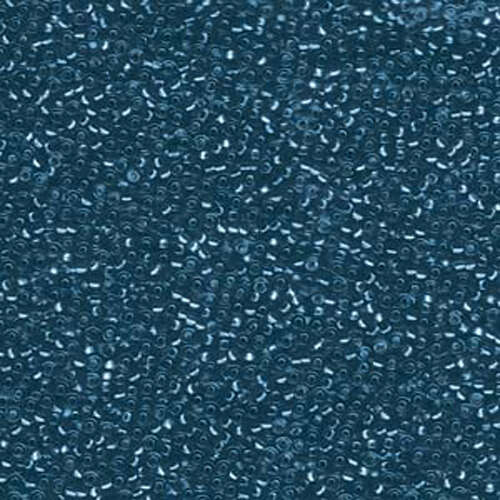 Miyuki 15/0 Rocaille Bead - 15-91425 - Silver Lined Blue Zircon