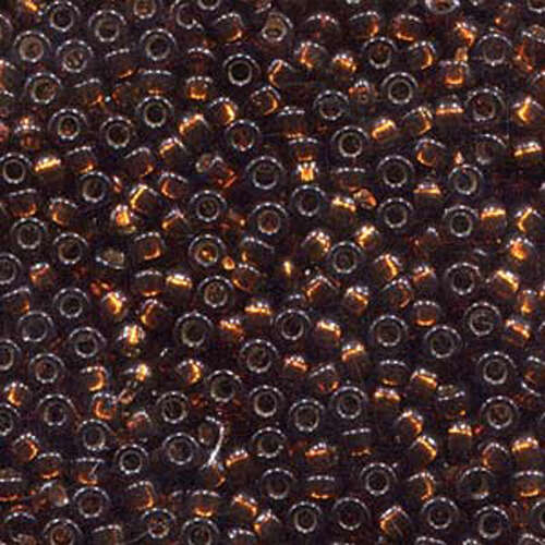 Miyuki 15/0 Rocaille Bead - 15-91429 - Silver Lined Smoked Topaz