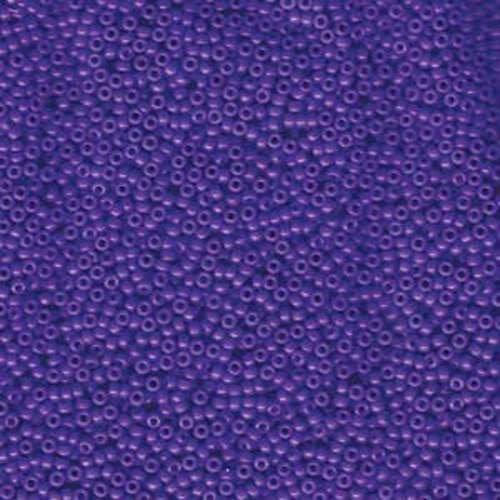 Miyuki 15/0 Rocaille Bead - 15-91486 - Opaque Dyed Purple