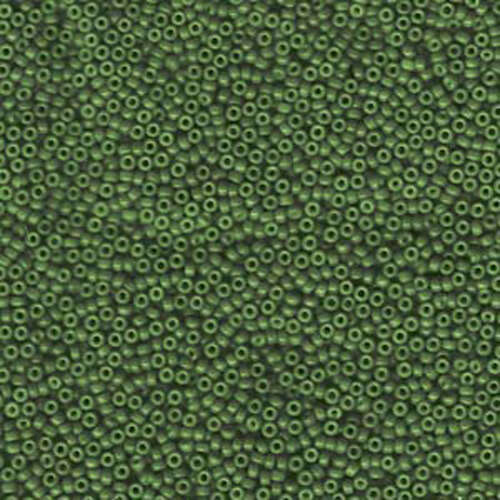 Miyuki 15/0 Rocaille Bead - 15-91488 - Opaque Dyed Forest