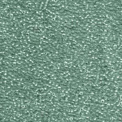 Miyuki 15/0 Rocaille Bead - 15-91555 - Sparkle Teal Lined Crystal