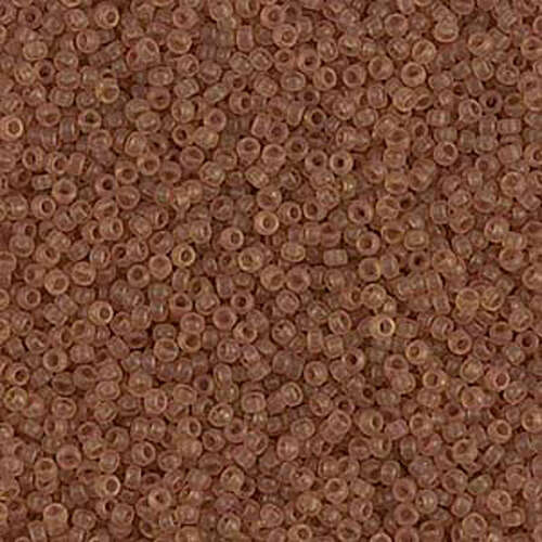 Miyuki 15/0 Rocaille Bead - 15-91602 - Semi Matte Transparent Cinnamon
