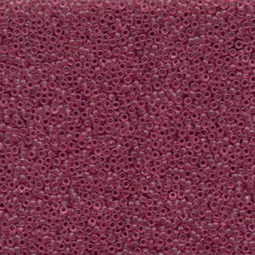 Miyuki 15/0 Rocaille Bead - 15-91606 - Semi Matte Transparent Rose