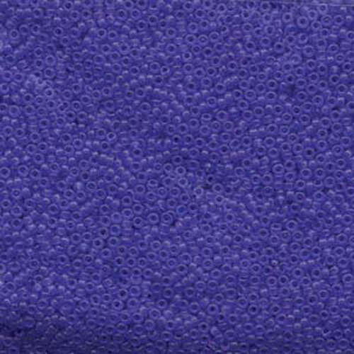 Miyuki 15/0 Rocaille Bead - 15-91617 - Semi Matte Transparent Violet