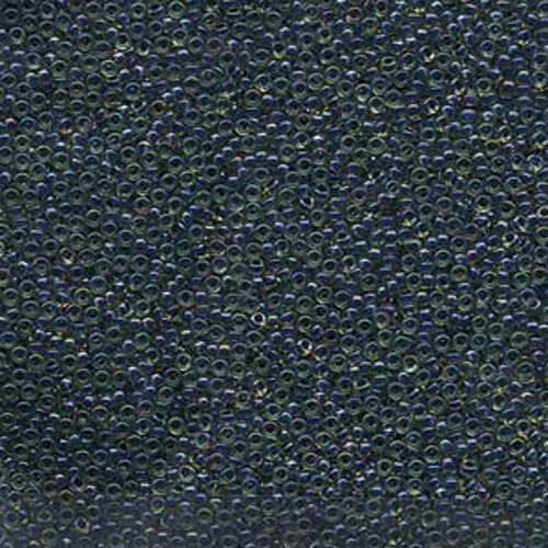 Miyuki 15/0 Rocaille Bead - 15-91826 - Midnight Blue Lined Topaz AB