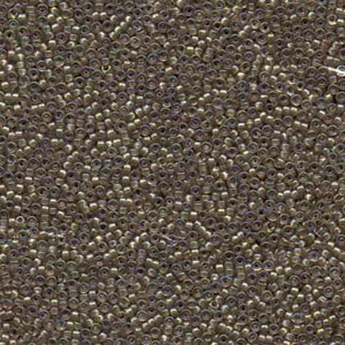 Miyuki 15/0 Rocaille Bead - 15-91837 - Sparkle Taupe Lined Smoky Amethyst