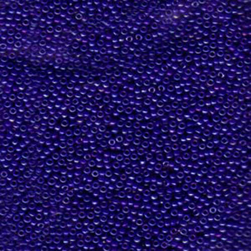 Miyuki 15/0 Rocaille Bead - 15-91945 - Opaque Cobalt Luster