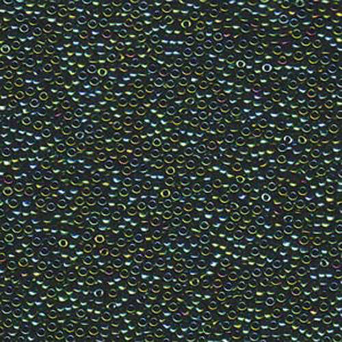 Miyuki 15/0 Rocaille Bead - 15-91961 - Matte Opaque Metallic Teal Iris