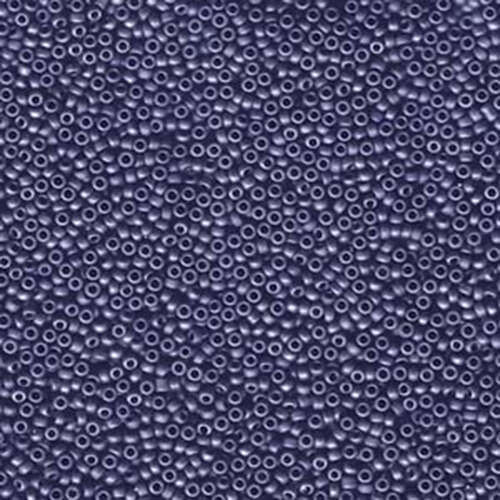 Miyuki 15/0 Rocaille Bead - 15-92039 - Matte Metallic Royal Blue