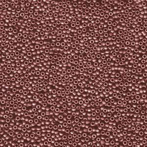 Miyuki 15/0 Rocaille Bead - 15-92076 - Matte Opaque Red