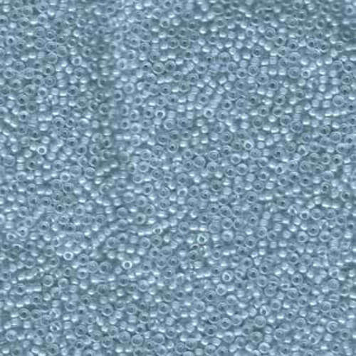 Miyuki 15/0 Rocaille Bead - 15-92205 - Light Blue Lined Crystal AB