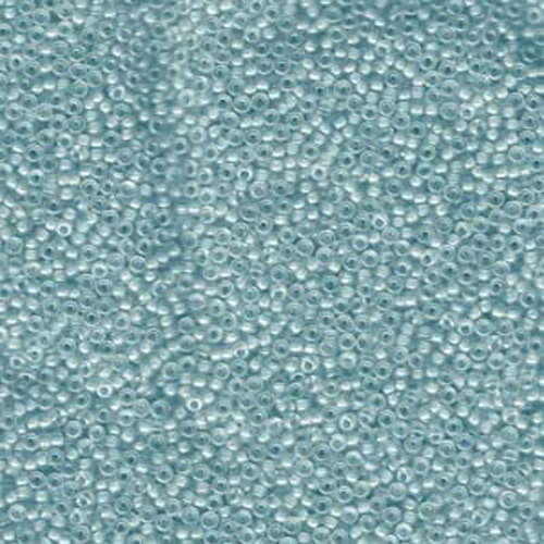 Miyuki 15/0 Rocaille Bead - 15-92207 - Aqua Mist Lined Crystal AB