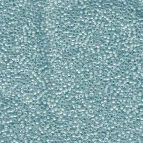 Miyuki 15/0 Rocaille Bead - 15-92207 - Aqua Mist Lined Crystal AB