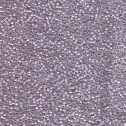 Miyuki 15/0 Rocaille Bead - 15-92209 - Pale Lavender Lined Crystal AB