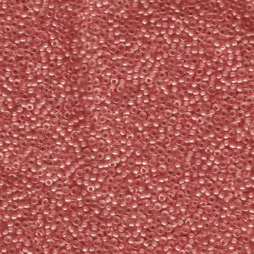 Miyuki 15/0 Rocaille Bead - 15-92249 - Cranberry Lined Crystal AB