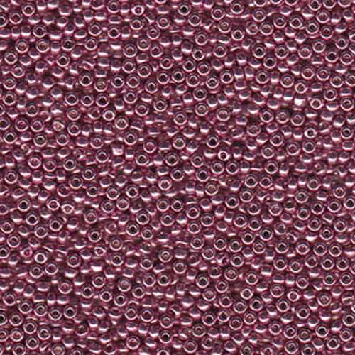 Miyuki 15/0 Rocaille Bead - 15-94218 - Duracoat Galvanized Dusty Orchid