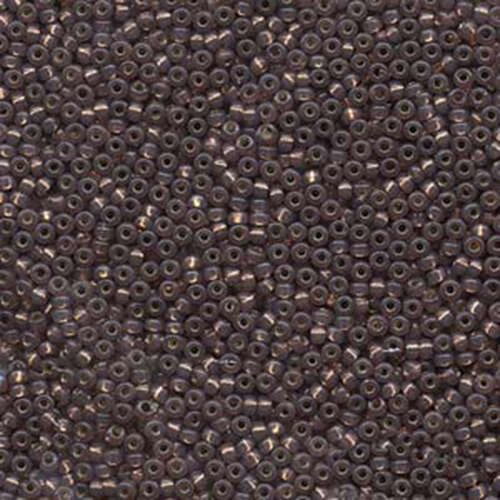 Miyuki 15/0 Rocaille Bead - 15-94249 - Duracoat Silver Lined Dyed Rose Bronze